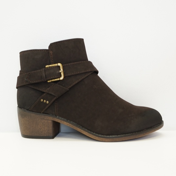 White Mountain Shoes - NEW White Mountain Ankle Boot Bootie Brown 9